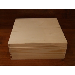 Pudełko 30x30x11  cm ,np: na album, pudełko drewniane 30x30x11